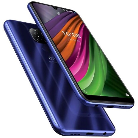 myPhone Now eSIM - modrý 6" IPS/ nano SIM + eSIM/ 64GB/ 4GB RAM/ LTE/ IP69/ Android 10