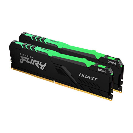 KINGSTON 32GB 3200MHz DDR4 CL16 DIMM (Kit of 2) FURY Beast RGB