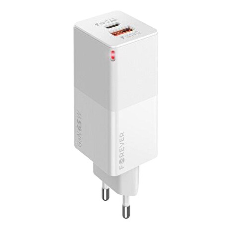 Adaptér USB FOREVER CORE PD+USB GAN