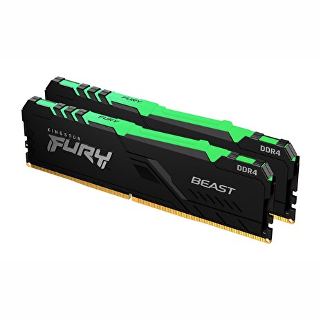 Kingston FURY Beast DDR4 32GB (Kit 2x16GB) 2666MHz DIMM CL16 RGB