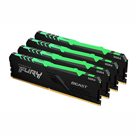 Kingston FURY Beast DDR4 128GB (Kit 4x32GB) 3600MHz DIMM CL18 RGB