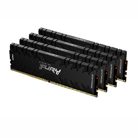 Kingston FURY Renegade DDR4 64GB (Kit 4x16GB) 3600MHz 1Gx8 DIMM CL16 černá