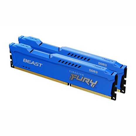 Kingston FURY Beast DDR3 8GB (Kit 2x4GB) 1600MHz DIMM CL10 modrá