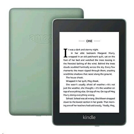 E-book AMAZON KINDLE PAPERWHITE 4 2018, 6" 8GB E-ink displej, WIFi, SAGE, SPONZOROVANÁ VERZE