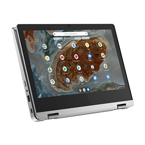 Lenovo IdeaPad FLEX 3 ChromeBook MediaTek MT8183/4GB/64GB eMMC/11,6"/IPS/HD/TOUCH/250nitů/Google Chrome OS/stříbrná