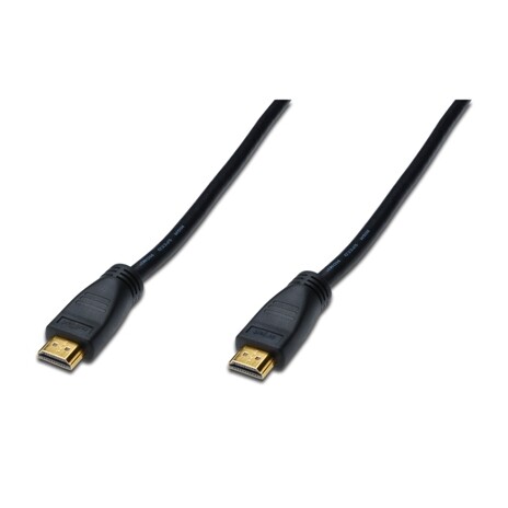 HDMI kabel Digitus HighSpeed Ethernet V1.3 3D GOLD A M/M 15.0m se zesilovačem