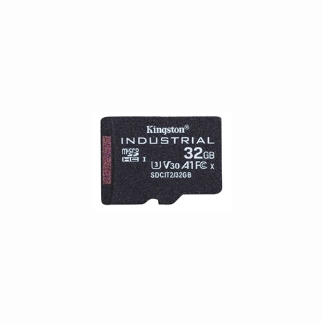 KINGSTON 32GB microSDHC Industrial C10 A1 pSLC Card Single Pack w/o Adapter