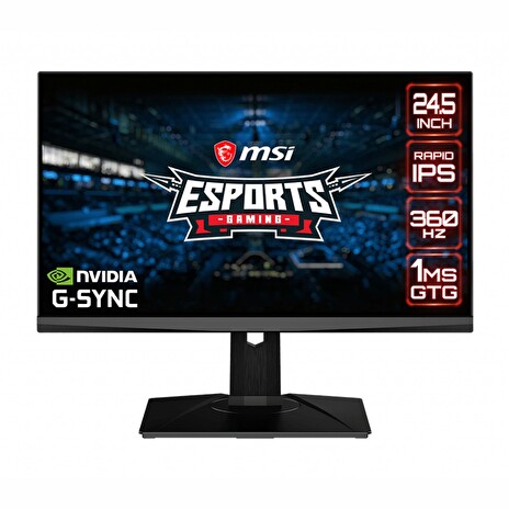 MSI Oculux NXG253R 24.5"/1920X1080/1000:1/1ms/360