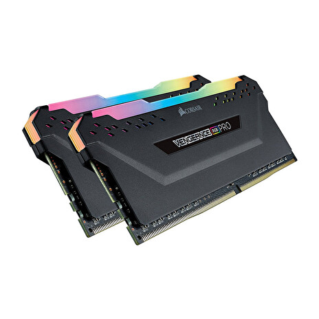 CORSAIR Vengeance RGB PRO black 16GB, DDR4, DIMM, 3200Mhz, 2x8GB, XMP, CL16