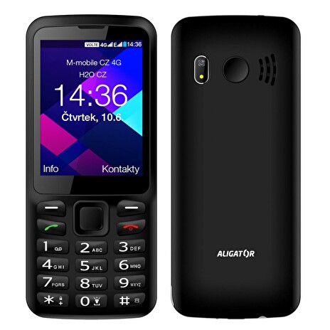 Aligator BS500 Senior, černá