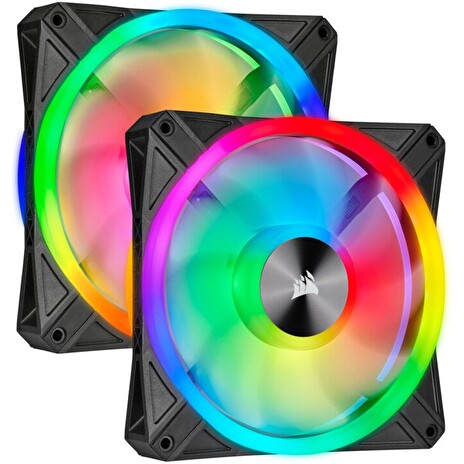 CORSAIR QL140 iCUE RGB 2-pack