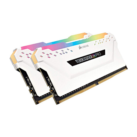 CORSAIR Vengeance RGB PRO white 16GB, DDR4, DIMM, 3200Mhz, 2x8GB, XMP, CL16
