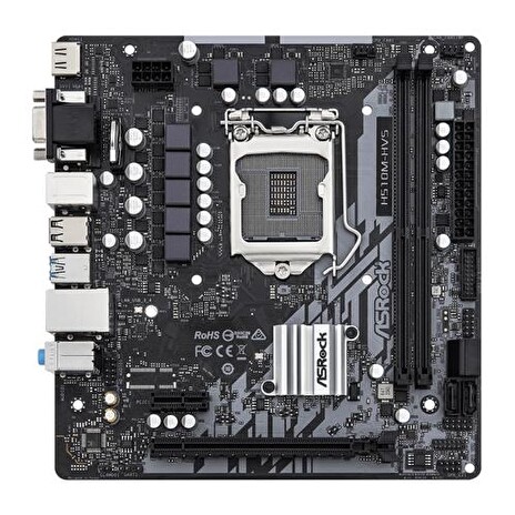 ASROCK H510M-HVS R2.0 (intel 1200, 2xDDR4 3200MHz, 4xSATA3, VGA+HDMI, 1xGLAN, mATX)
