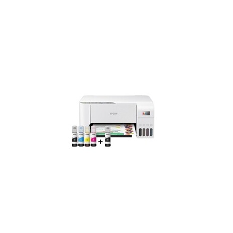 EPSON tiskárna ink EcoTank L3256, 3v1, A4, 1440x5760dpi, 33ppm, USB, Wi-Fi, bílá