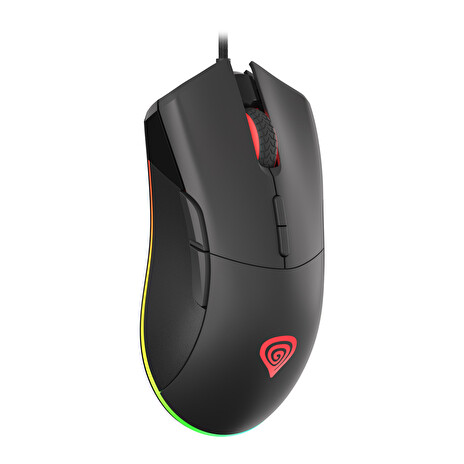 Genesis herní optická myš Krypton 290 6400DPI, RGB, SW, černá