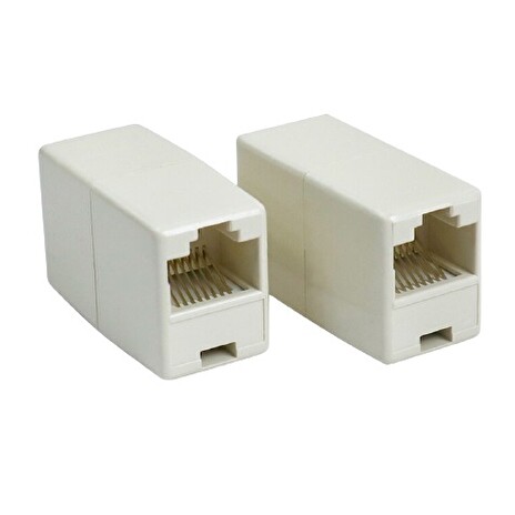 Spojka RJ45 (UTP), cat5, bílá