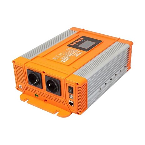 Měnič napětí CARSPA PX1200 12V/230V 1200W čistá sinusovka