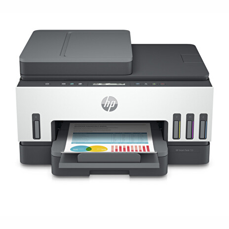 HP All-in-One Ink Smart Tank 750 (A4, 15/9 ppm, Duplex,USB, Wi-Fi, Print, Scan, Copy, ADF)