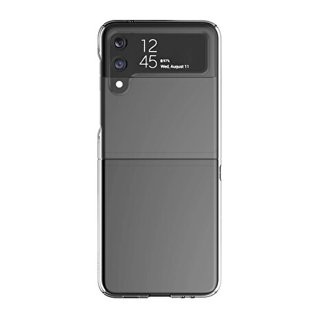 Samsung Průhledný zadní kryt Z Flip3 Transparent