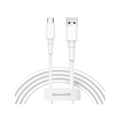 Baseus CATSW-02 Mini White Kabel USB-C 3A 1m White