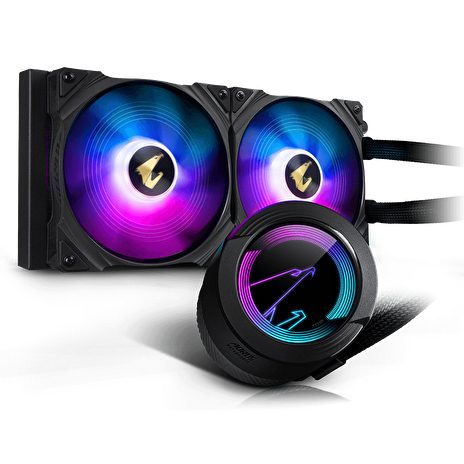 GIGABYTE CPU vodní chladič AORUS WATERFORCE 280