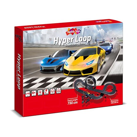 Autodráha Hyper Loop BUDDY TOYS BST 1731