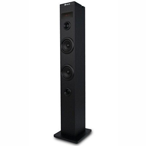 NGS SKYCHARM/ BT repro/ 50W/ USB/ LED displej/ FM rádio/ Černý