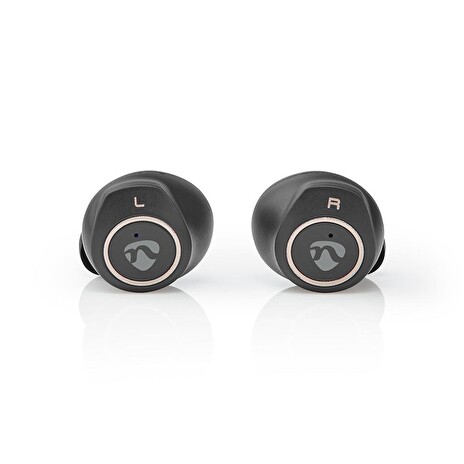 Nedis HPBT3050BK - Bezdrátová Sluchátka | Bluetooth | Až 3 hodin | Ovládání dotykem | Nabíjecí pouzdro | mikrofon