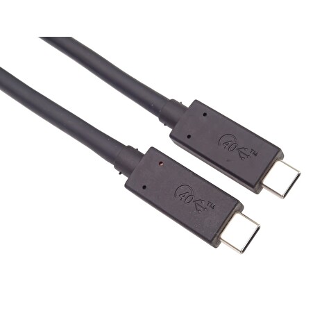 PremiumCord USB4™ 40Gbps 8K@60Hz kabel Thunderbolt 3 certifikovaný USB-IF 1m