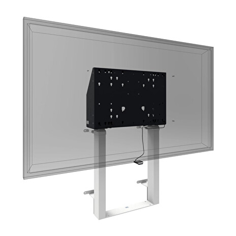 SMMS 052.7150W podlahový lift 86", dvojitý, 936–1806 mm, bílý