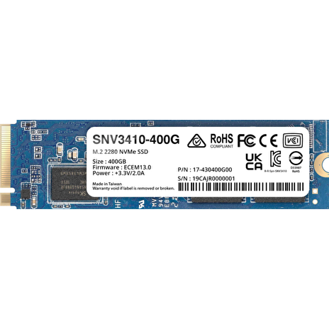 Synology M.2 NVMe SSD řady SNV3410 - SNV3410-400G