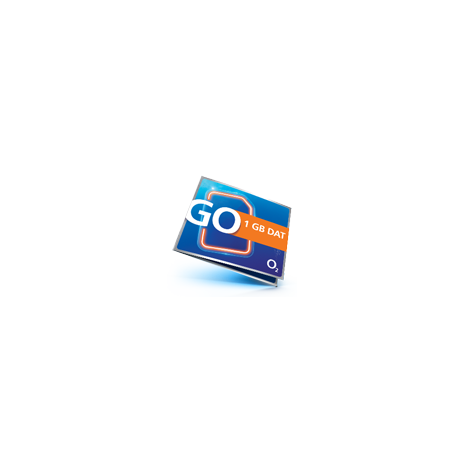 O2 Předplacená karta GO 1GB DAT