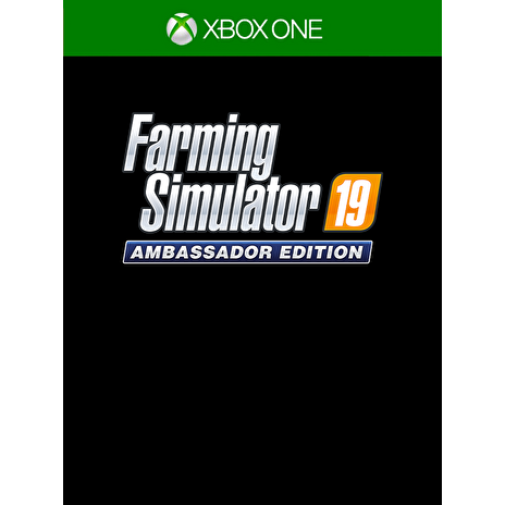 XONE - Farming Simulator 19: Ambassador Edition