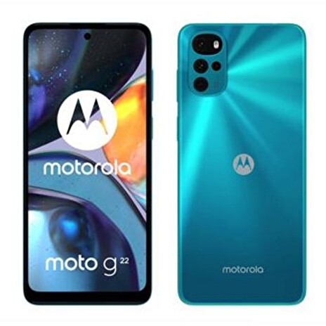 MOTOROLA Moto G22 4+64GB Dual SIM Iceberg Blue