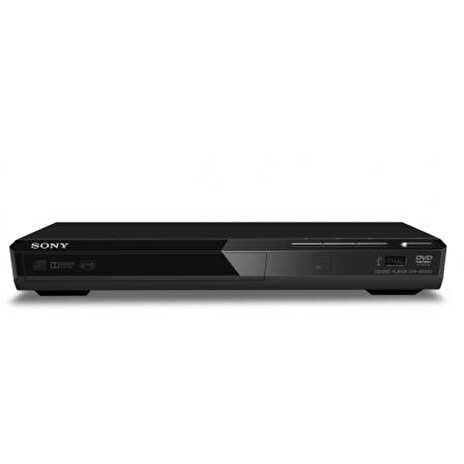 SONY DVPSR370B DVD přehrávač s USB vstupem, DVD-R/RW, DVD+R/RW, CD R/RW, MP3/AAC/WMA/LPCM/MPEG1/MPEG4, výstup SCART