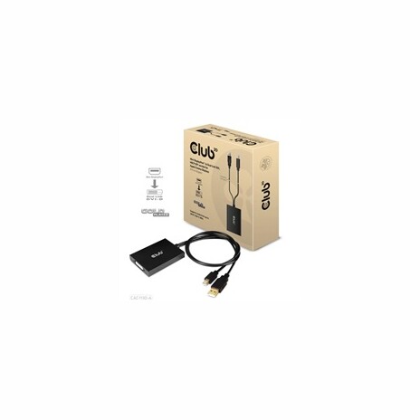 Club3D adaptér Mini DP na Dual Link DVI, HDCP OFF version for Apple Cinema Displays Active Adapter