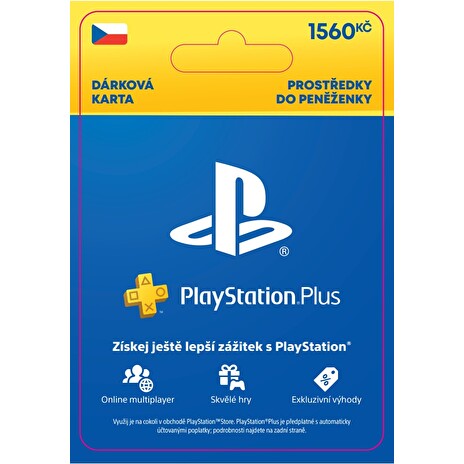 ESD CZ - PlayStation Store el. peněženka - 1560 Kč