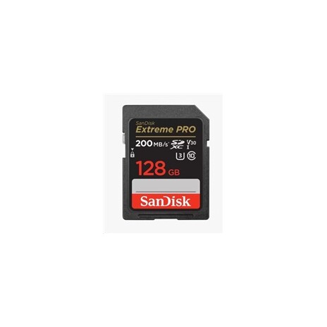 SanDisk SDXC karta 128GB Extreme PRO (200 MB/s Class 10, UHS-I U3 V30)