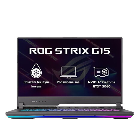 ASUS ROG Strix G513RM-HQ330W R7-6800H/16GB*2/1TB SSD/RTX3060/15,6" WQHD/IPS/165Hz/2r Pick-Up&Return/Win11 Home/Šedá