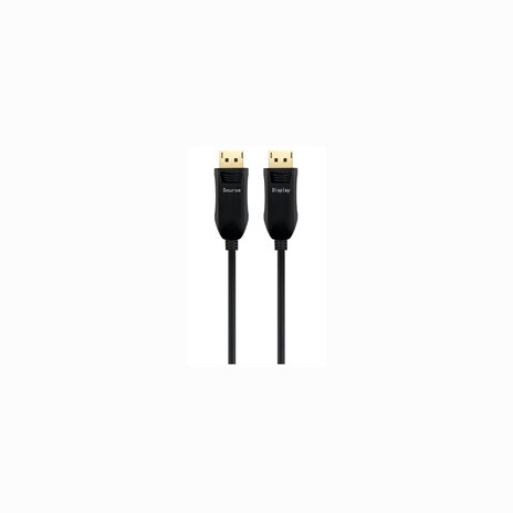 PREMIUMCORD Optický DisplayPort 1.4 přípojný kabel M/M, zlacené konekt. 25m