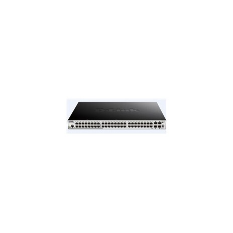 D-Link DGS-1510-52XMP 52-Port Gigabit Stackable PoE Smart Managed Switch including 4 10G SFP+, 370W PoE budget