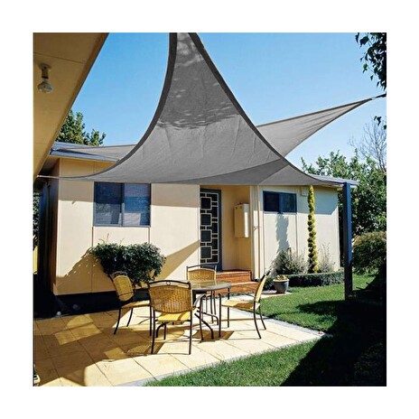 Sluneční plachta 11562B šedá 2m