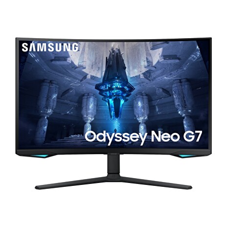 SAMSUNG MT LED LCD Gaming Monitor 32" Odyssey G7 Neo - Quantum Matrix Tech. (mini LED), 4K, Prohnutý 1000R, 3,440x1440