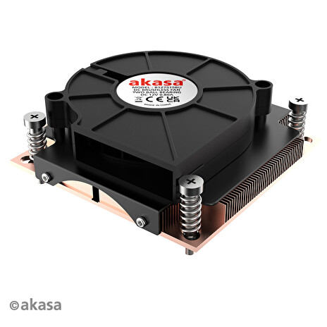 AKASA chladič CPU - měděný LGA1700 low profile