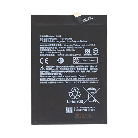 Xiaomi BN62 Baterie 6000mAh (OEM)