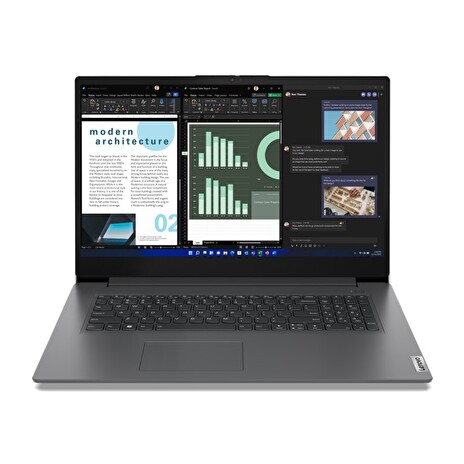 Lenovo V17 G3 IAP i3-1215U/8GB/256GB SSD/17,3" FHD/2y Carry In/Win11 Pro/šedá
