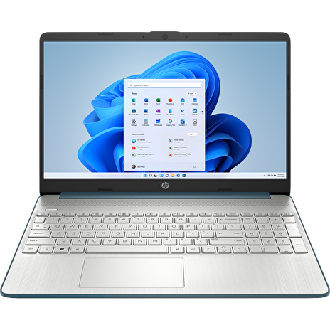 HP NTB 15s-fq3010nc/15,6 IPS FHD AG/Celeron N4500/4GB/128GB SSD/Intel UHD/ac/BT5/WIN 11 S/Spruce blue