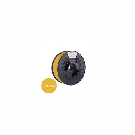 C-TECH Tisková struna (filament) PREMIUM LINE, ASA, dopravní žlutá, RAL1023, 1,75mm, 1kg
