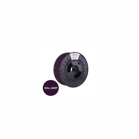 C-TECH Tisková struna (filament) PREMIUM LINE, PETG, purpurová fialková, RAL4007, 1,75mm, 1kg