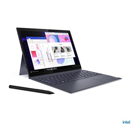Lenovo YOGA DUET 7 i5-1135G7/8GB/SSD 256GB/13"/2K/IPS/TOUCH/450nitů/WIFI/KBRD/2x kamera/Pero/On-Site/WIN11 Home/šedá